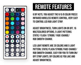 View of Remote control used for operating the Fred's legendary LED Signs