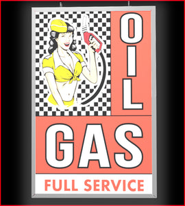 Up Girl Gas Oil (24 inch)