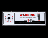 Hurst Shifters 37” x 12” LED Wall Clock