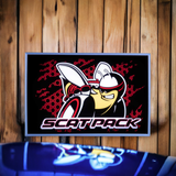 DODGE SCATPACK Backlit Sign 24 x 16 inch - DSCATH-01