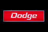 Dodge Red Backlit Sign 37 x 10 inch - DRED-37