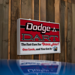 Dodge Dart Backlit Lighted Sign 24 x 16 Inch - DDART-01
