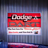 Dodge Dart Backlit Lighted Sign 24 x 16 Inch - DDART-01