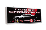 Dodge Charger Backlit Sign 30 x 12 Inch -DCHARSO-02