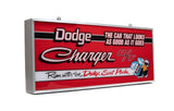 Dodge Charger RT Backlit Sign 30 x 12 Inch - DCHART-01