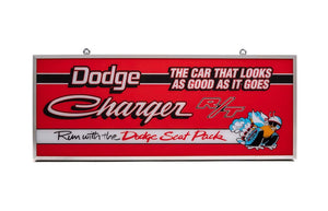 Dodge Charger RT Backlit Sign 30 x 12 Inch - DCHART-01