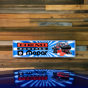 Hemi Powered 37 Inch Backlit LED Lighted Sign - 3hemipd04