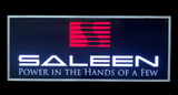 Saleen Performance Backlit Sign 30 x 12 Inch - SALN02