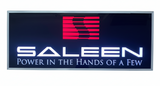 Saleen Performance Backlit Sign 30 x 12 Inch - SALN02