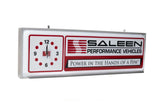 Saleen Performance Clock 37 Inch Backlit Lighted Sign -4SALEEN