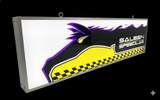 Saleen Speedlab Backlit Sign 37 x 10 Inch - SALSL03