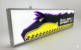 Saleen Speedlab Backlit Sign 37 x 10 Inch - SALSL03