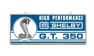 Shelby GT-350 Backlit Sign 30 x 12 inch -2SHELS350