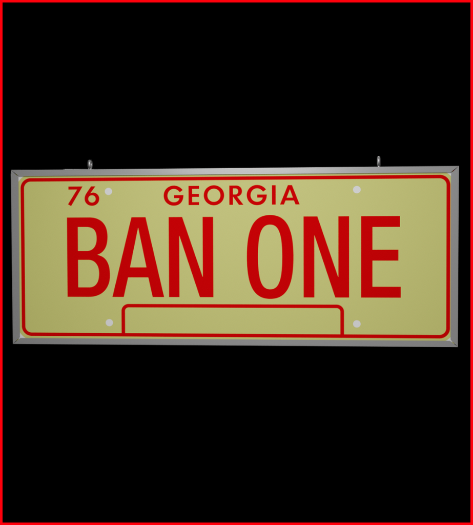 Bandit License Plate (30 Inch)