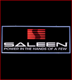 Saleen Performance Backlit Sign 30 x 12 Inch - SALN02