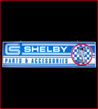 Shelby Parts and Accessories Backlit Sign 37 x 10 inch - 3SHELPA