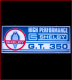 Shelby GT-350 Backlit Sign 30 x 12 inch -2SHELGT