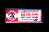 Dodge Scat Pack Garage Backlit Sign 30 x 12 Inch -DSCTVT-02