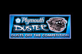 Plymouth Duster Backlit Sign 30 x 12 inch -PLYDUS-02