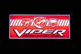 Dodge Viper Backlit Sign 30 x 12 inch - DVIPR-02